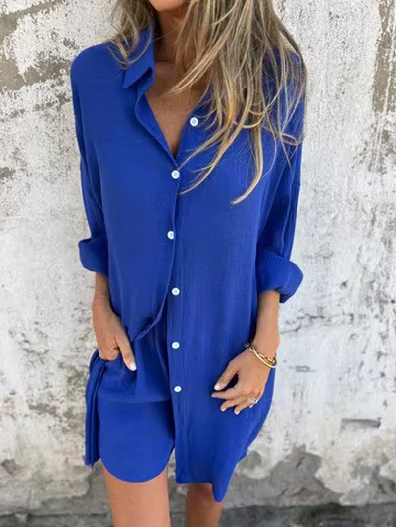 Cotton Linen Two-Piece Set