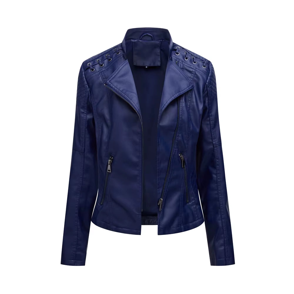Women's Fashion Leather Jacket